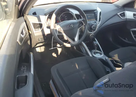 2014 Hyundai Veloster из США, поврежденный, VIN KMHTC6AD9EU184889